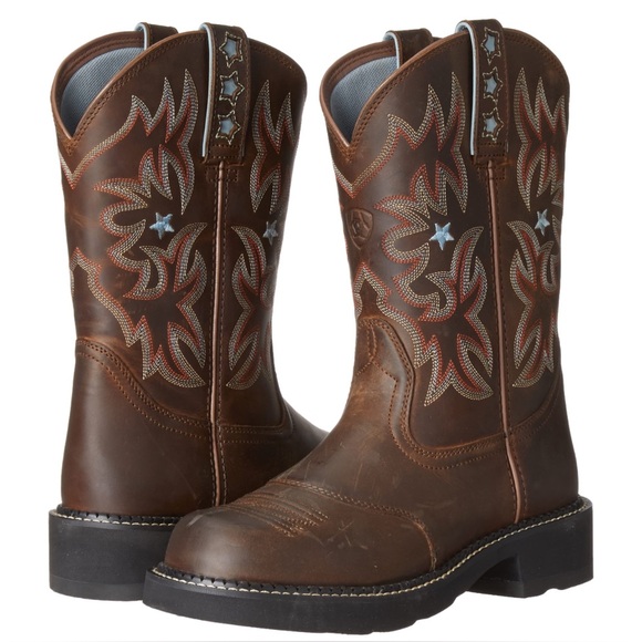Ariat ProBaby Western Boots for‎ Ladies - Driftwood Brown Size 9.5 - Picture 1 of 13